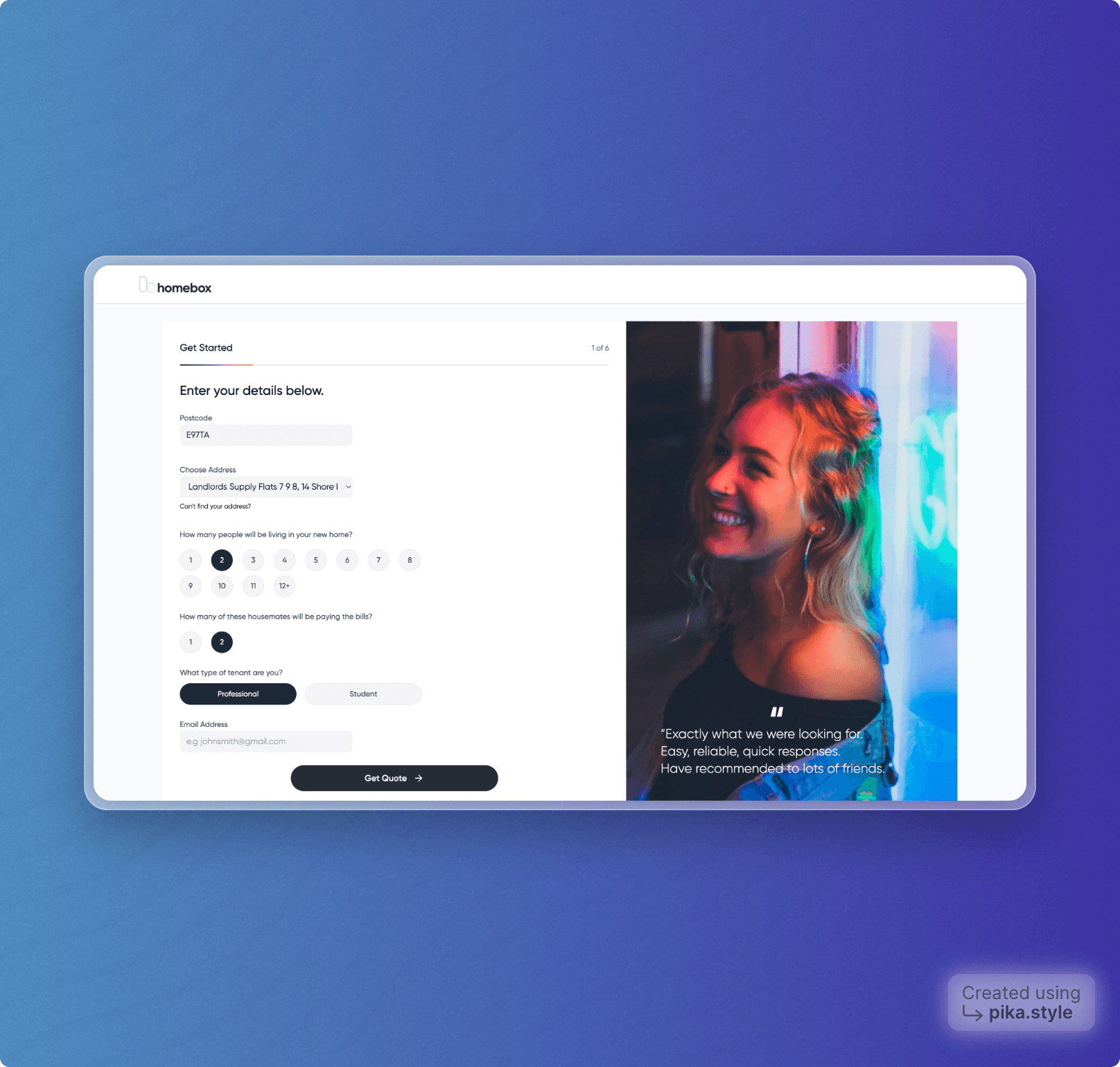 Homebox Onboarding